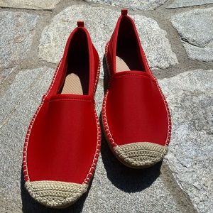 Sea Star beach wear size 9 red Espadrilles